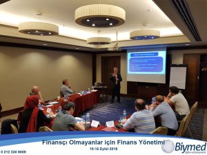 Finansçı Olmayanlar için Finans Yönetimi Eğitim Fotoğraflari - Eylül 2018