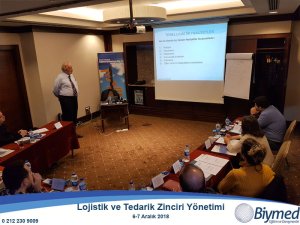 Lojistik ve Tedarik Zinciri Yönetimi Eğitimi Fotoğrafları - Aralık 2018