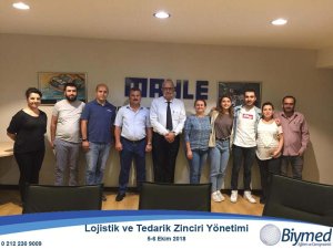 Lojistik ve Tedarik Zinciri Yönetimi Eğitimi Fotoğrafları - Ekim 2018