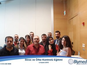 Stres ve Öfke Kontrolü Eğitimi Fotoğrafları - Kasım 2018