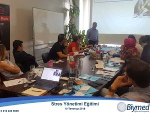 Stres Yönetimi Eğitimi Fotoğrafları - Temmuz 2018