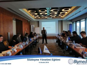 Sözleşme Yönetimi Eğitim Fotoğrafları - Aralık 2019