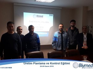 Üretim Planlama ve Kontrol Eğitimi Fotoğrafları - Kasım 2019